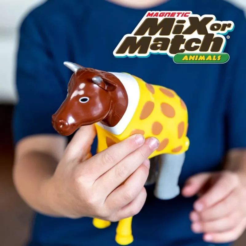 Popular Playthings Magnetic Mix or Match Animals multicolor