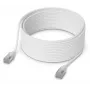 Cable de red Ubiquiti UACC-Cable-Patch-EL-C6A-15M-W RJ-45 Cat6a 15m transparente blanco