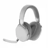 Auriculares Fractal Design Scape con cable e inalámbricos diadema música base de carga gris