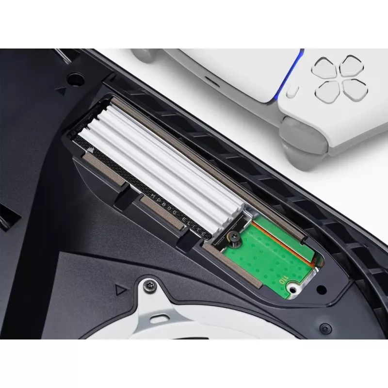 SSD Corsair MP600 ELITE CSSD-F2000GBMP600ECS 2 TB M.2 2280 PCIe 4.0 x4 NVMe, 3D TLC, para PS5