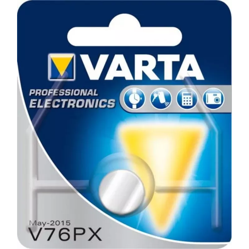 Pila botón V76PX (SR44) 1,55V *Varta*