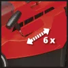 Cortacésped a batería GE-CM 36/37 Li-Solo, 36 voltios (2x18 V) (rojo/negro, sin batería ni cargador)