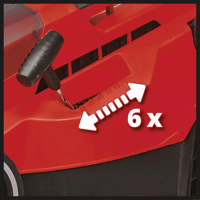 Cortacésped a batería GE-CM 36/37 Li-Solo, 36 voltios (2x18 V) (rojo/negro, sin batería ni cargador)