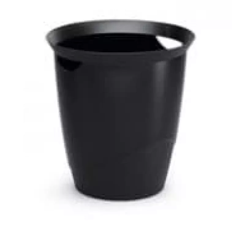 Durable TREND papelera, 16 l, negra