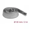 Funda trenzada DeLOCK 20831 2m x 30mm gris