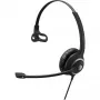 EPOS I SENNHEISER IMPACT SC 238 - Serie 200 - auriculares con micrófono - supraaurales - con cable - Easy Disconnect - negro, plata (1000657)
