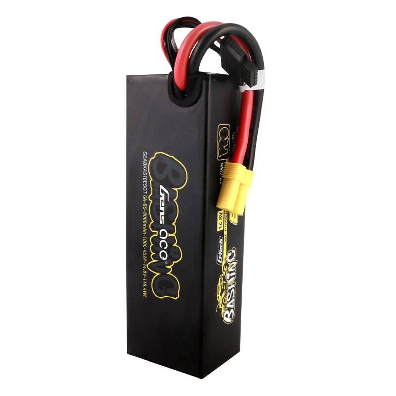 Pack de baterías LiPo Gens ace 8000mAh 14.8V 100C 4S2P