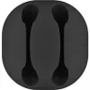 Clip para cables Goobay 70683 Escritorio Pared Negro 5 piezas