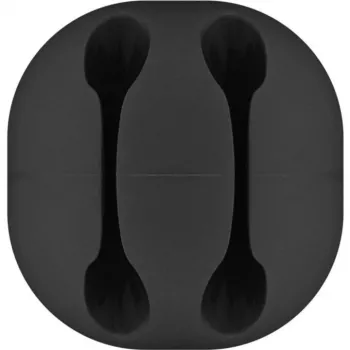 Clip para cables Goobay 70683 Escritorio Pared Negro 5 piezas