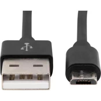 Cable para móvil Ansmann 1700-0076 1,2 m USB A Micro-USB negro (1700-0076)