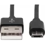 Cable para móvil Ansmann 1700-0076 1,2 m USB A Micro-USB negro (1700-0076)
