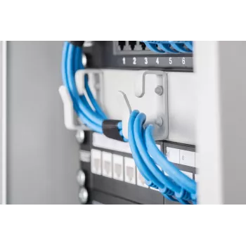 Panel de gestión de cables Digitus DN-10 ORG-1U