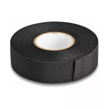 Cinta de tela DeLOCK 25 m x 25 mm irrompible autoadhesiva negra