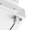 Soporte de CPU MACLEAN MC-116W, diseño ajustable en altura y orientable para montaje bajo escritorio