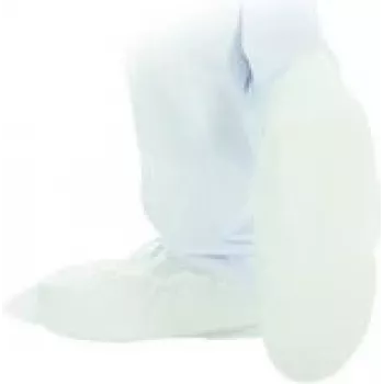 HYGOSTAR Anti Slide Light cubrezapatos CPE, blanco, 410 mm