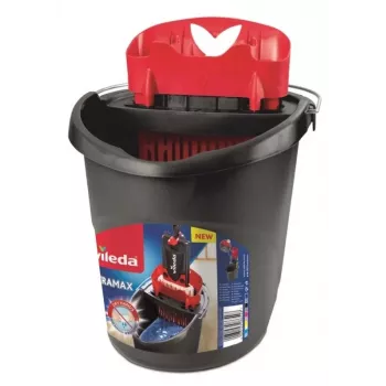 Vileda Ultramax set completo fregona y cubo, Gris