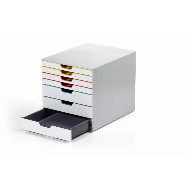 Durable VARICOLOR MIX 7 gris plástico 7 cajones