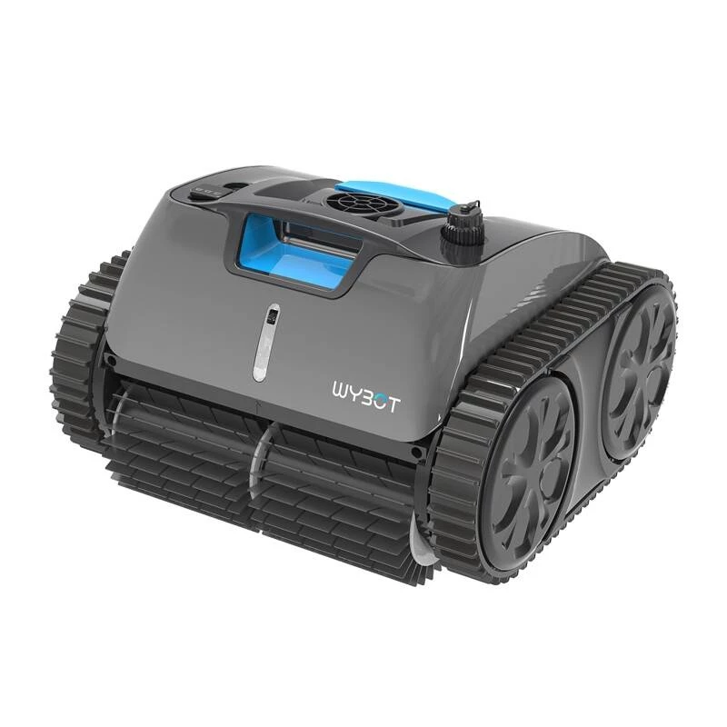 Robot limpiafondos Wybot C1 Pro diseño inalámbrico, robot de limpieza para piscinas privadas