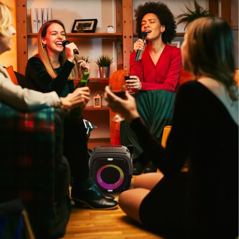 Altavoz portátil Manta SPK340 Ares, Negro