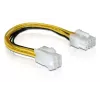 Cable PCI Express Power 8pin EPS a 4pin ATX/P4 DeLOCK 82405