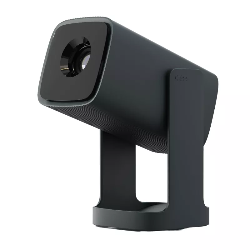 Proyector WANBO Cube 1 verde oscuro — resolución 720p, 200 lúmenes ISO, Android TV 11