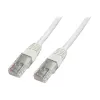 Cable de parcheo Wentronic Goobay CAT 5e, U/UTP, Blanco, 7,5 m - mezcla de cobre CCA (68510)