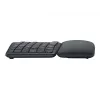 Logitech ERGO K860 - Teclado - Inalámbrico - 2,4 GHz, Bluetooth 5.0 - QWERTY - Español - Grafito
