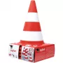 Conos BIG (set de 4) - 1 año - plástico - rojo - blanco