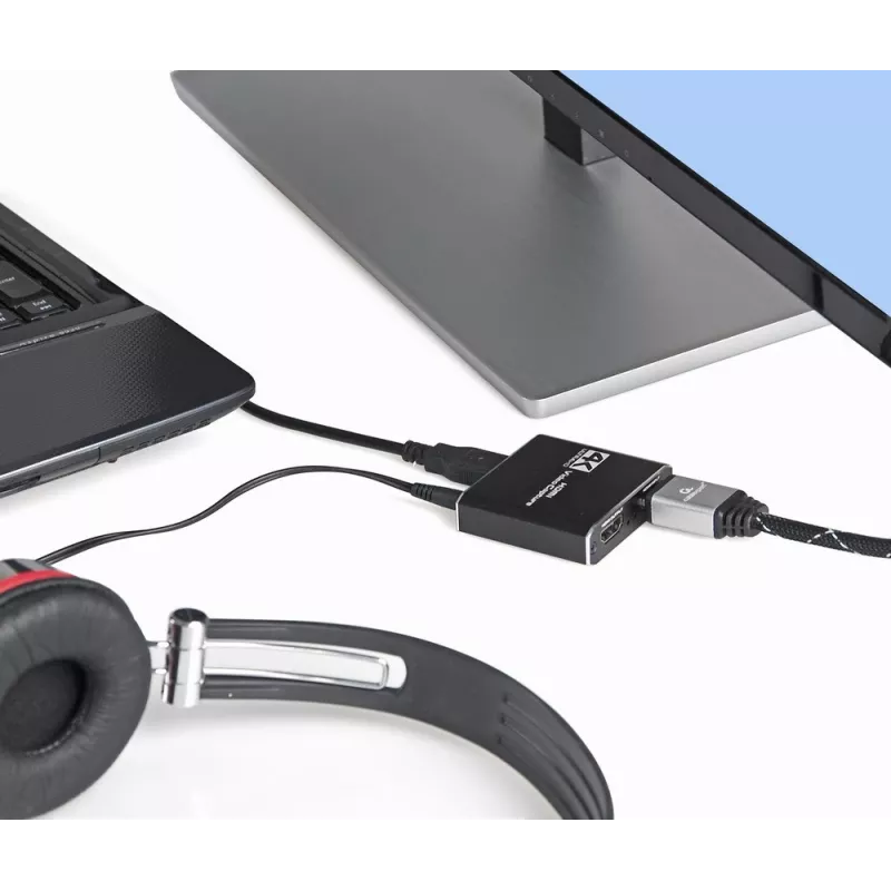 Adaptador gráfico USB Gembird UHG-4K2-01 negro