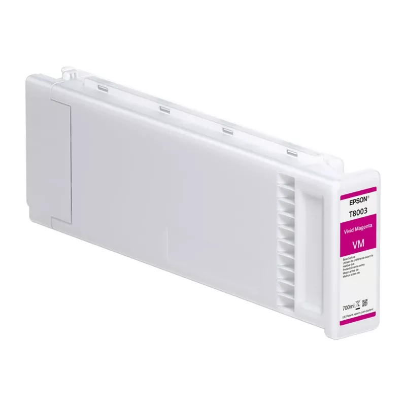 Cartucho de tinta Epson magenta vivo T80030N 700 ml para impresoras UltraChrome PRO