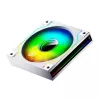 Ventilador de refrigeración Darkflash DM20 blanco 120mm de 3 pines para cajas de PC y refrigeración de CPU