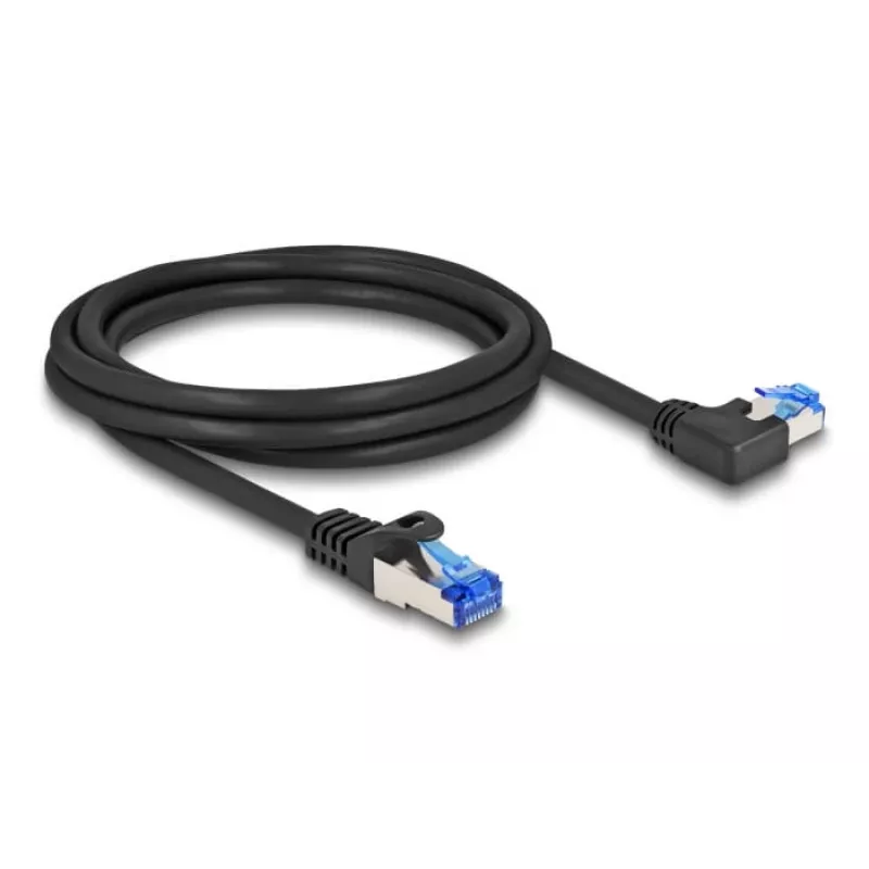 Cable de red DeLOCK RJ45 Cat.6A S/FTP 2 m negro