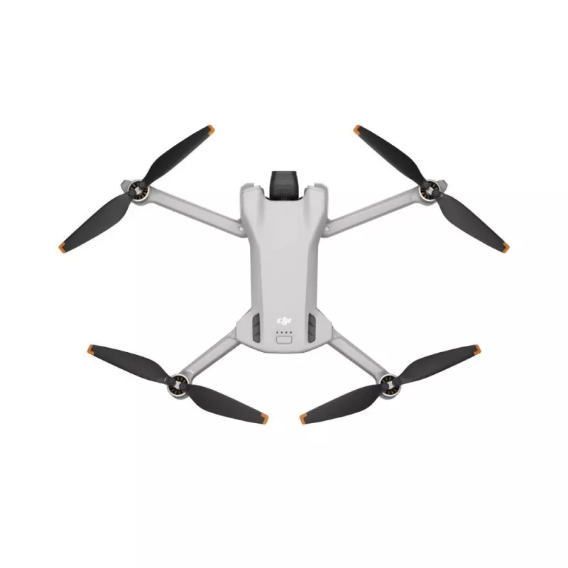 DJI Mini 3 Fly More Combo (DJI RC) dron con cámara, cuadricóptero de 4 rotores, CMOS de 12 MP 1/1,3", f/1,7, 4K HDR, hasta 38 min de vuelo, menos de 249 g, gris