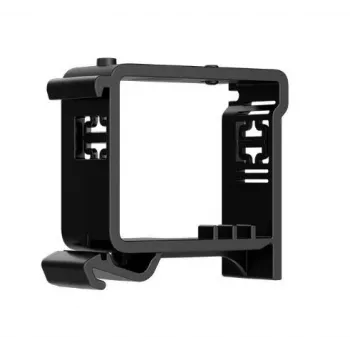 Soporte DIN Ajax ASP negro para montaje en carril, modelo 51170.132.BL