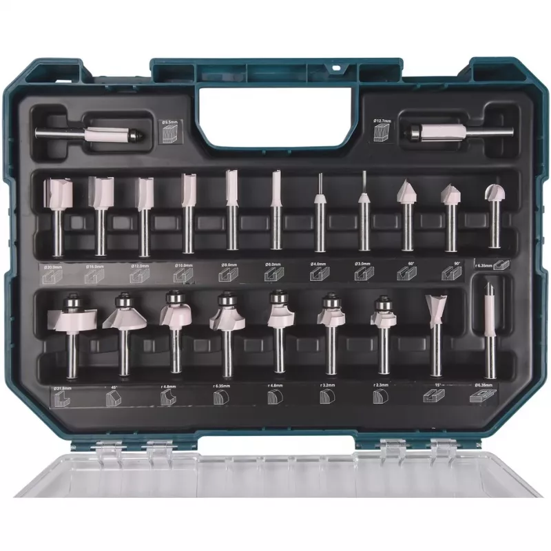 Juego de fresas Makita D-74778