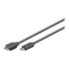 Wentronic goobay - Cable USB - Micro-USB Type-B (conector macho) a USB-C (conector macho) - USB 3.1 - 60 cm - conector C reversible (67995)