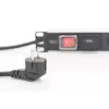 Regleta de enchufes de aluminio Digitus con interruptor, 7 tomas de seguridad, cable de 2 m con protección contra sobretensiones