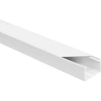 Canaleta de instalación eléctrica OEM 3703Z blanca LS 60x40 mm 2 m — pack de 8