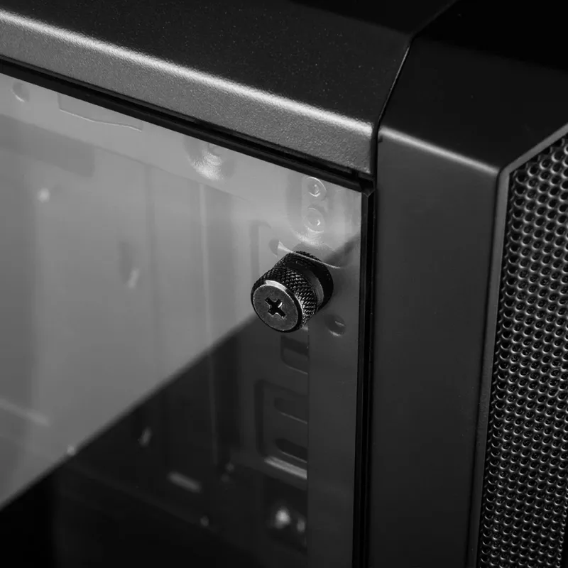 Carcasa de PC MODECOM Oberon Pro Midi Tower, cristal templado, microATX/ATX, 7 ranuras, 395 mm GPU, 2x3,5 pulgadas + 3x2,5 pulgadas bahías, USB 3.2 Gen1