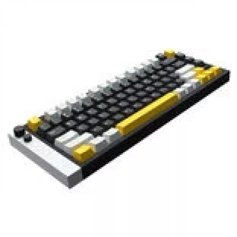 Teclado Gaming Lamzu Jet75, Switches Magnéticos Jade Gaming, RGB - negro