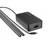 Fuente de alimentación NATEC Grayling USB-C 45W universal negra