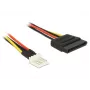 Cable de alimentación SATA DeLOCK 0,15 m 83918