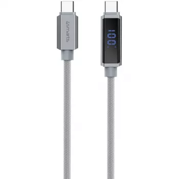 Cable USB-C 4smarts DigitCord 100W - cable - digital/datos