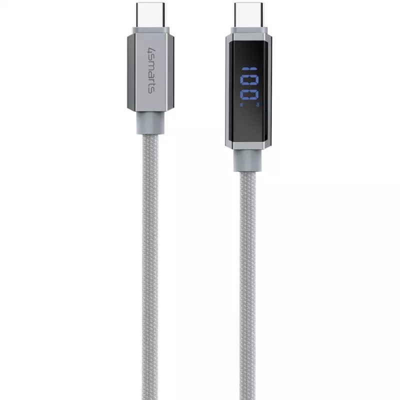 Cable USB-C 4smarts DigitCord 100W - cable - digital/datos