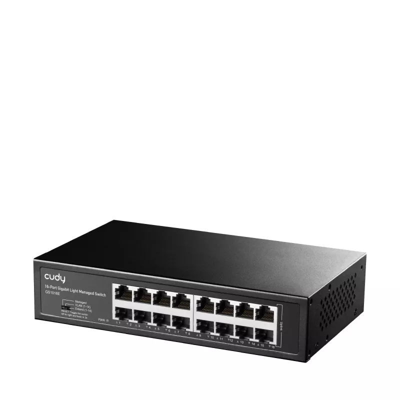 Switch Cudy GS1016E 16 puertos Gigabit Ethernet switch no gestionado, 16× 10/100/1000 Mbit/s