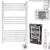 Radiador eléctrico de baño Adler AD 7824 600 W, blanco, IP24, montaje en pared, 500×900 mm