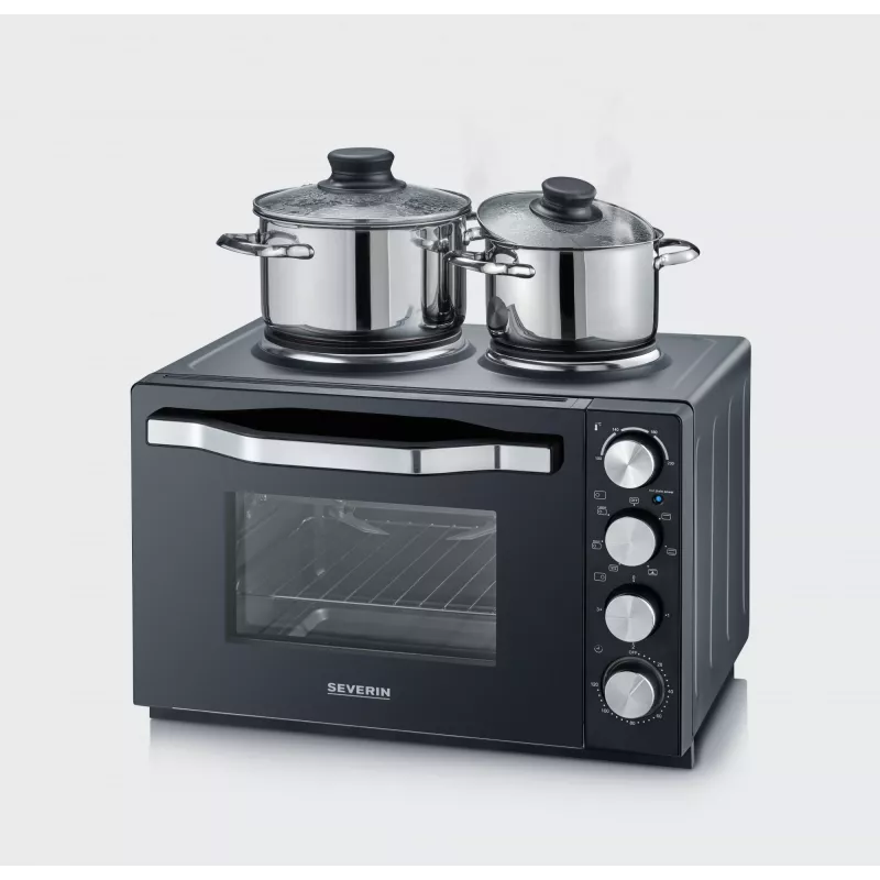 Horno tostador Severin TO 2074 30L 2500W negro grill