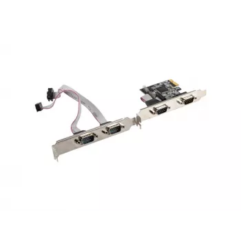 Tarjeta de interfaz interna PCIe Lanberg PCE-DB9-004