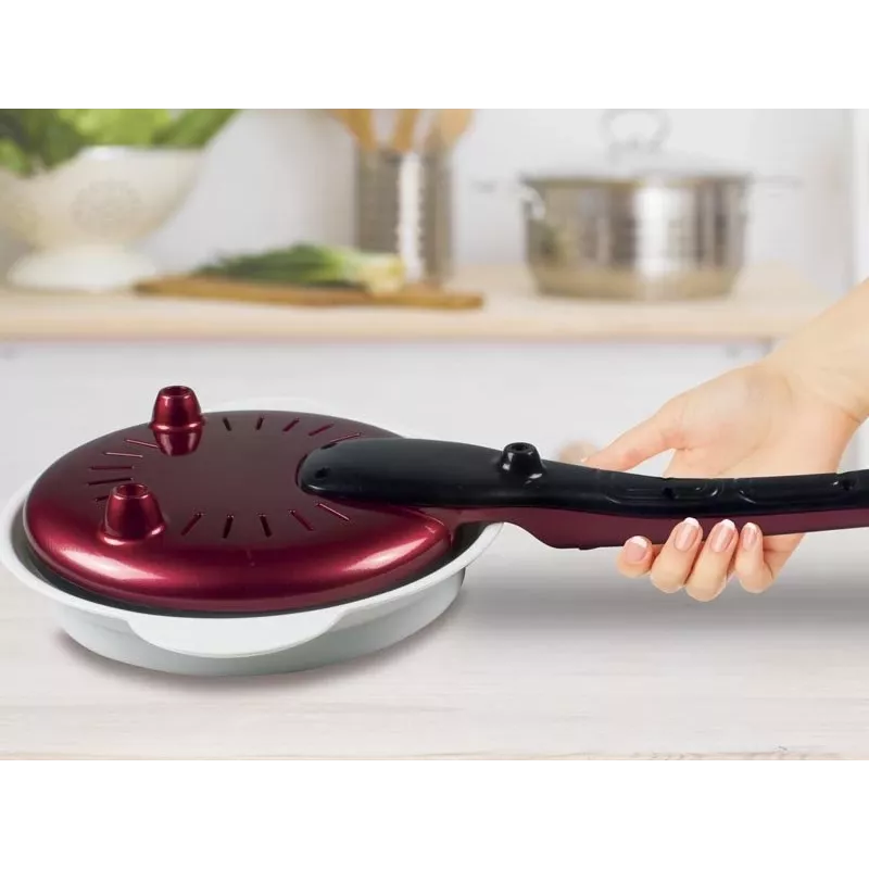 Crepera Beper BT.710Y — máquina eléctrica para crepes, placa antiadherente