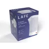 Hervidor eléctrico LAFE LAFCZA45865, acero inoxidable, 0,6 L, 600 W, gris claro, tapa con cierre abatible